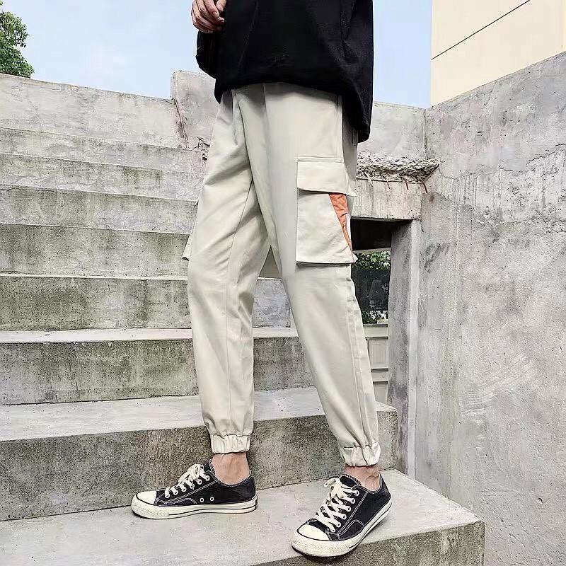 QUẦN KAKI TÚI HỘP PHỐI THUN CỔ CHÂN SÀNH ĐIỆU TP