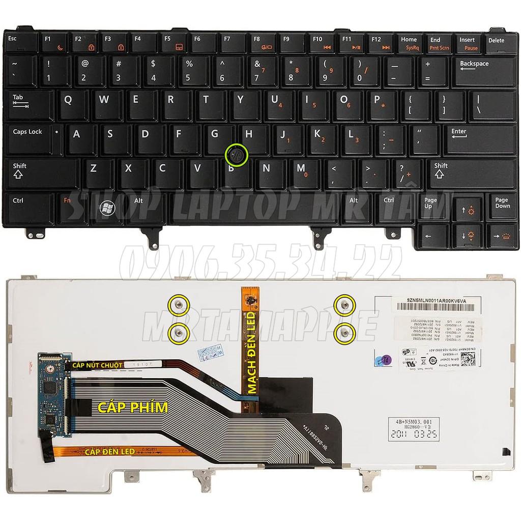 (KEYBOARD) BÀN PHÍM LAPTOP DÀNH CHO DELL E6420 (RENEW) dùng cho Latitude E5420 E5430 E6220 E6230 E6320 E6330 E6420 E6430