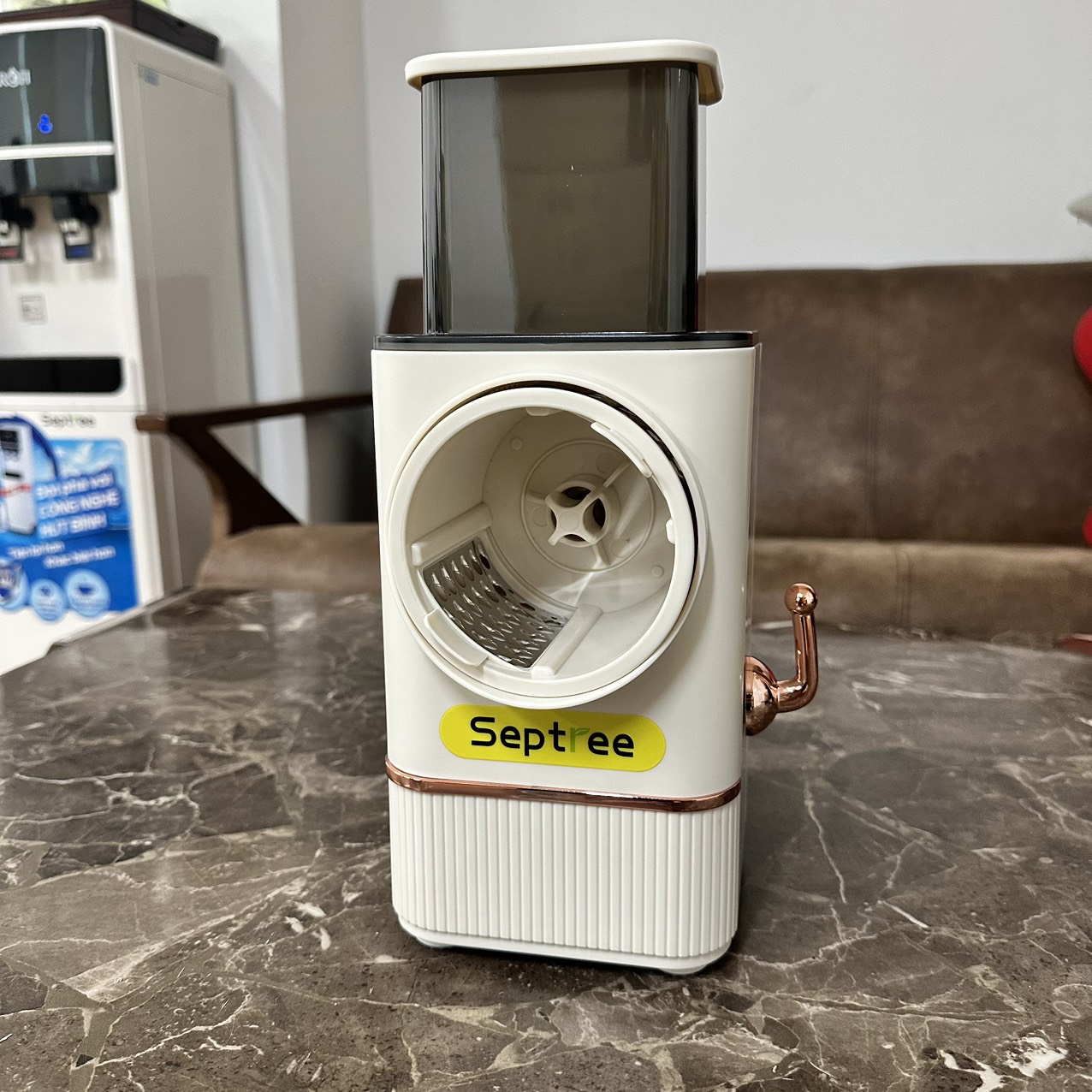 Máy Thái Rau Củ Quả Đa Năng 3 Chế Độ Thương Hiệu Septree Mỹ Cao Cấp WT-QC613 - Hàng Nhập Khẩu, Bảo Hành 12 Tháng