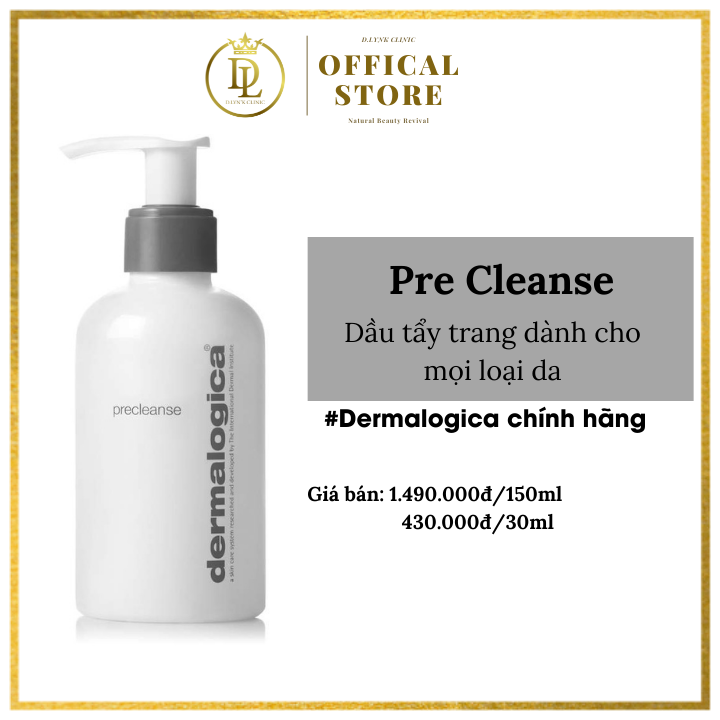 Dầu tẩy trang dành cho mọi làn da Dermalogica Pre Cleans 150ml