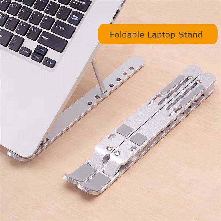 Giá đỡ laptop nhôm gấp gọn linh hoạt tùy chỉnh dành cho MacBook IPad ASUS-Hàng chính hãng