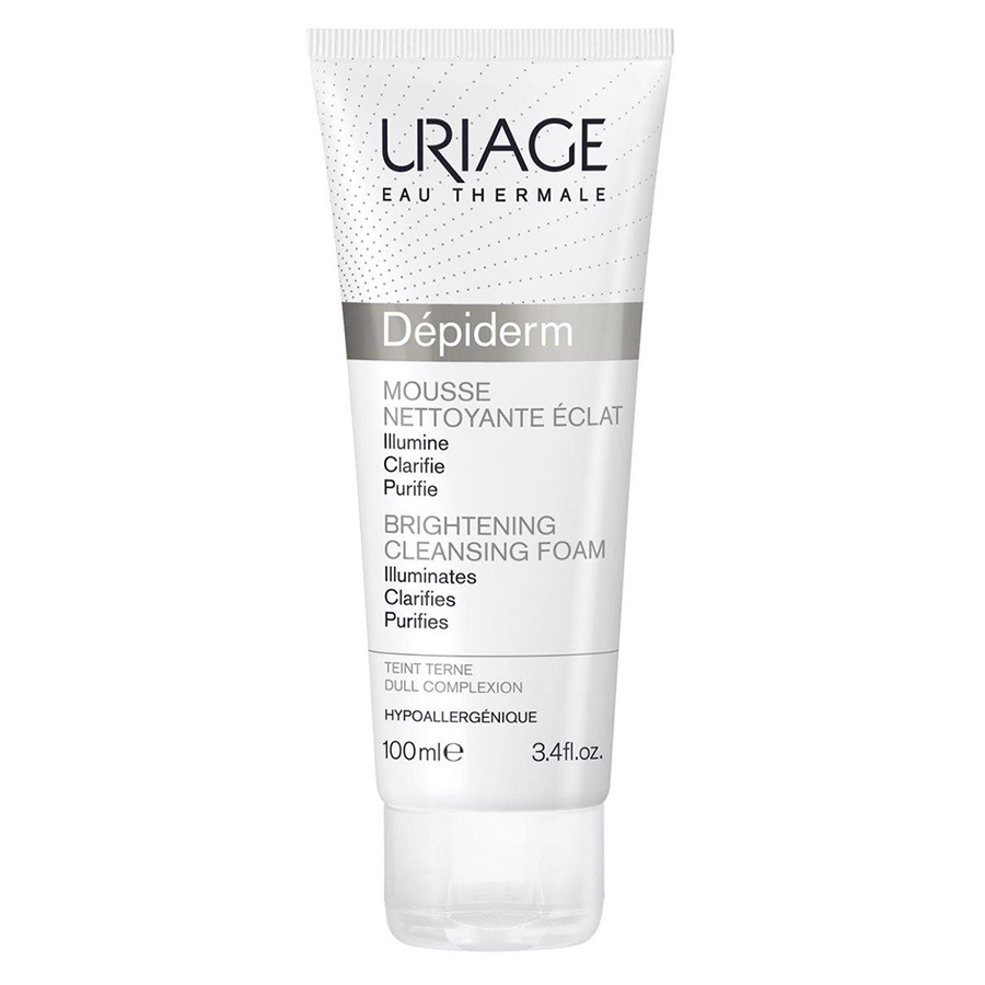 Sữa Rửa Mặt Tạo Bọt Dưỡng Sáng Da Uriage Depiderm White Mousse Nettoyante Eclaircissant