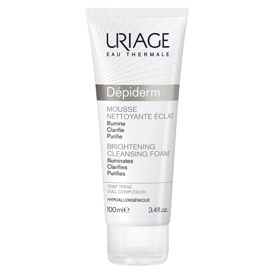 Sữa Rửa Mặt Tạo Bọt Dưỡng Sáng Da Uriage Depiderm White Mousse Nettoyante Eclaircissant (100ml)