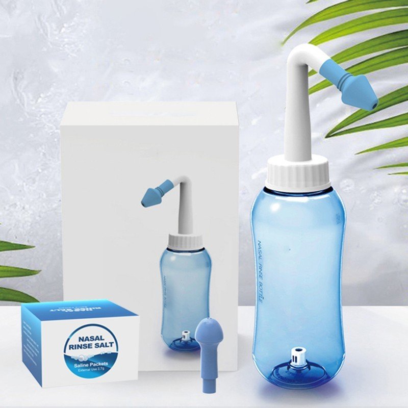 Muối Rửa Mũi Nano Bạc. Muối Sinh Lý Nasal Rinse Salt làm sạch nghẹt mũi, viêm mũi dị ứng, viêm xoang.