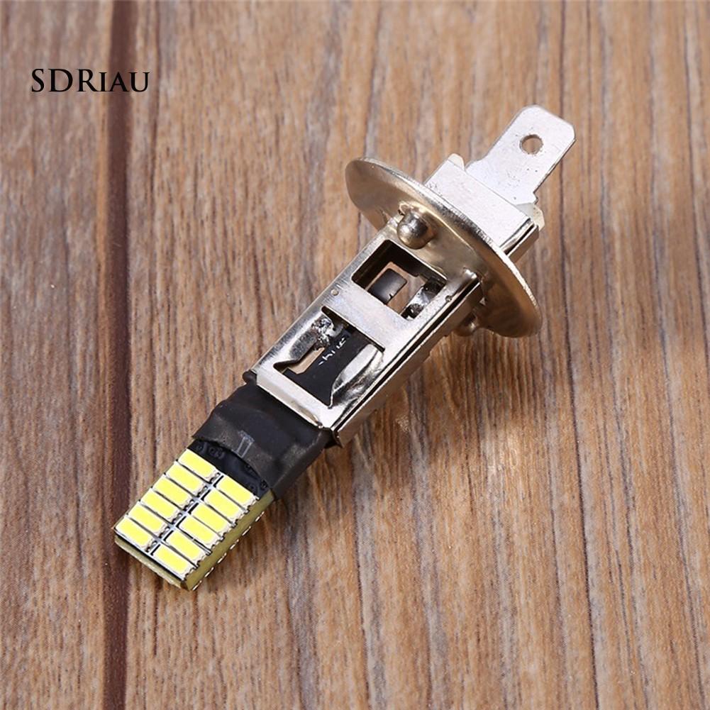 Bóng đèn pha sương mù 6500K 12V HID Xenon 24-SMD H1 LED cho xe ô tô