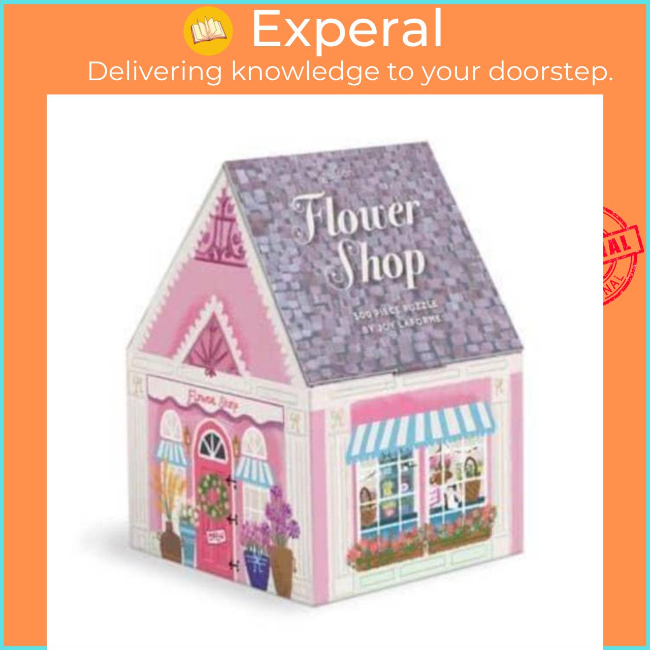 Sách - Joy Laforme Flower Shop 500 Piece House Puzzle by Galison (UK edition, paperback)