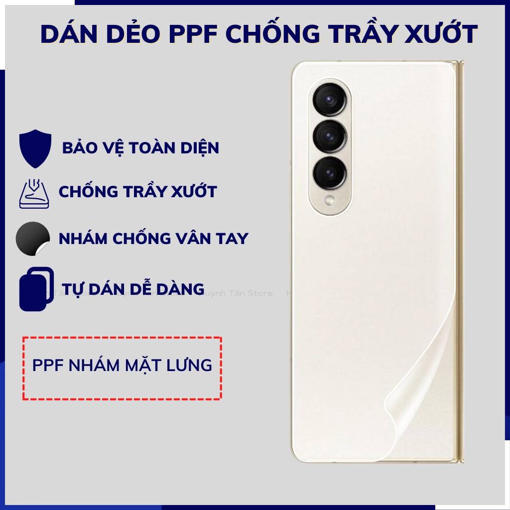 Dán màn hình z fold 4 z flip 4 z fold 3 flip 3 fold 2 dẻo PPF trong suốt hoặc nhám chống vân tay huỳnh tân store
