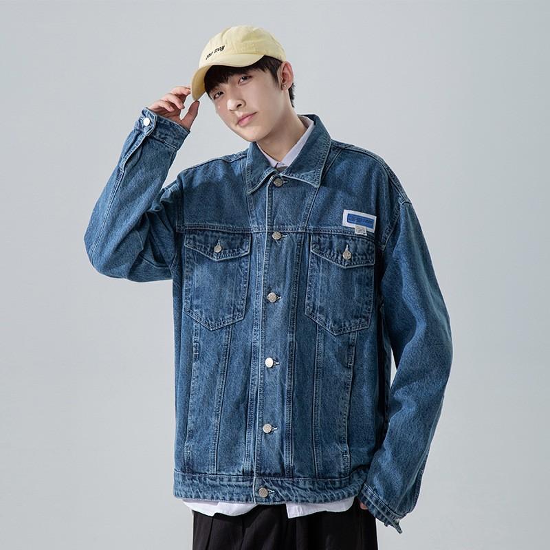 Áo khoác bò jeans nam phong cách ullzang