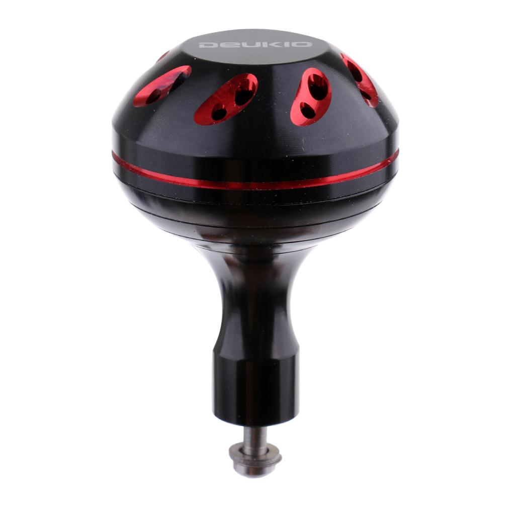 Spinning Fishing Reel Handle Power Knob Replacement Handle Grip Gray Gold