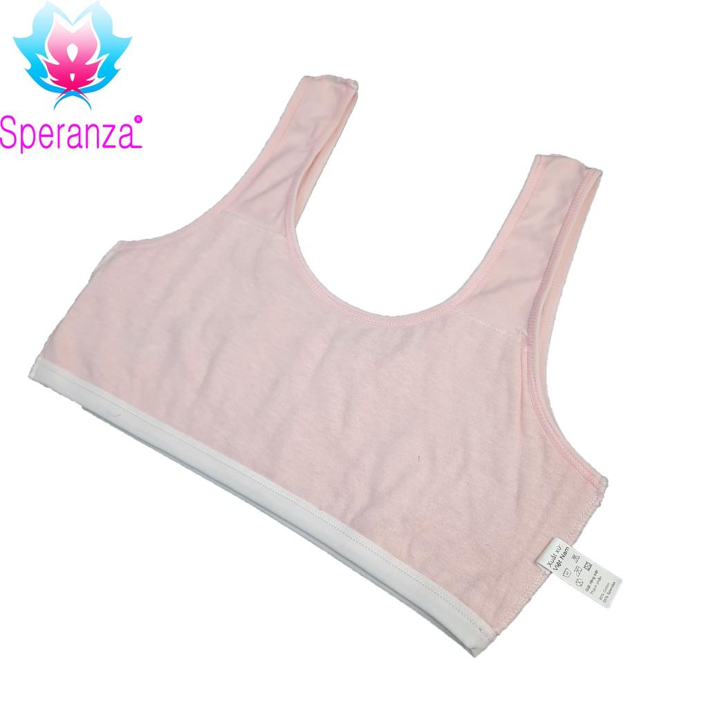 Áo Lá Nữ Sinh Cotton Speranza xinh xắn, Lớp Lót Dày Dặn Thấm Hút, Thoáng Mát Dành Cho Bé Gái Dưới 52kg SPAL039 SPAL037