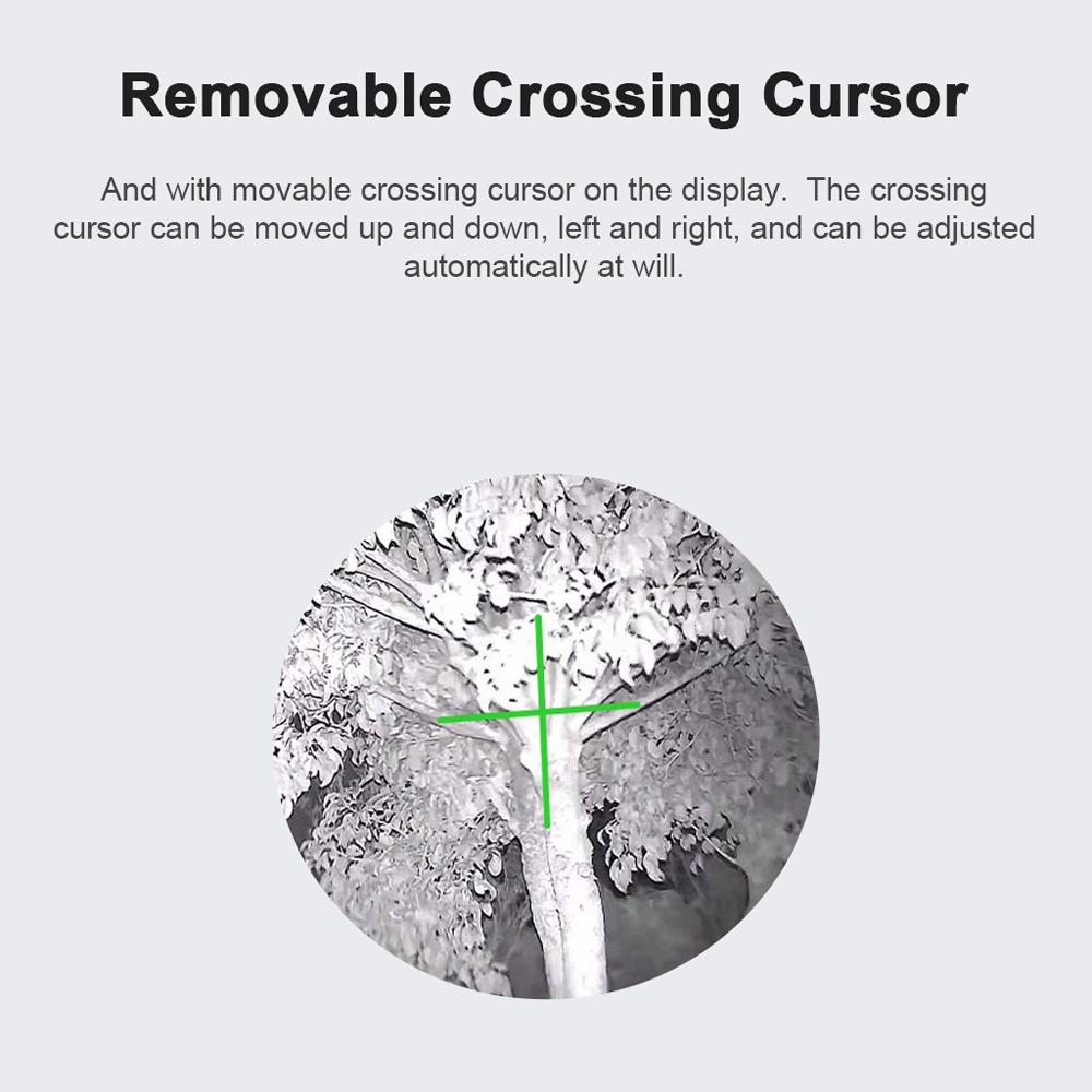 Portable Monocular Crossing Cursor Night-Visions Sight Device Day Night Use 1.54inch Display 350M Effective Viewing Distance Photo Taking Video Recording Infrared Digital Vedio Camera