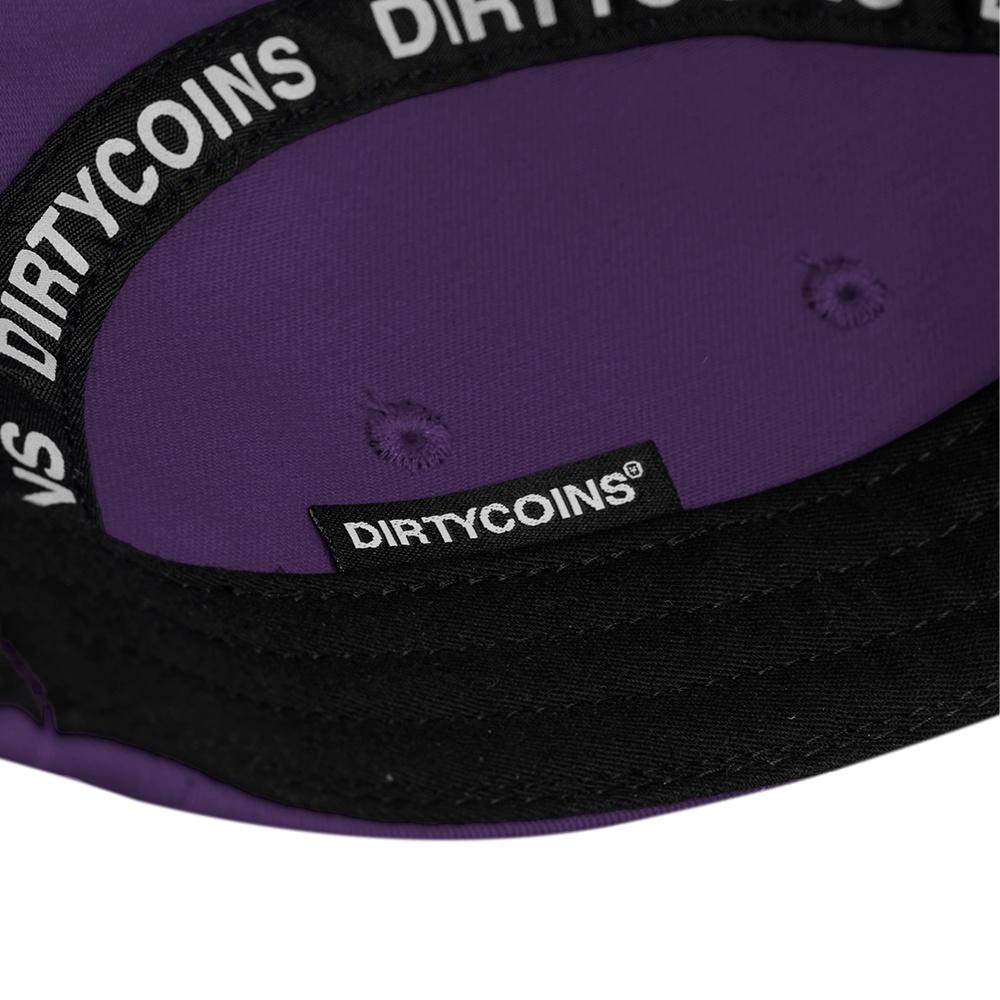 DirtyCoins Nón 5 Panels Cap - Purple