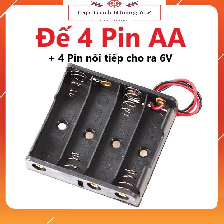 [Lập Trình Nhúng A-Z][G1] Đế Pin AA Đủ Loại