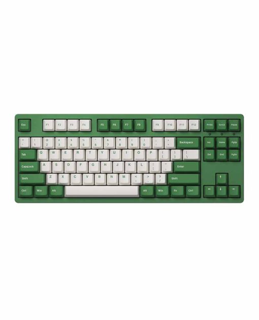 Bàn phím cơ AKKO 3087 v2 DS Matcha Red Bean (Akko switch v2) - Hàng Chính Hãng