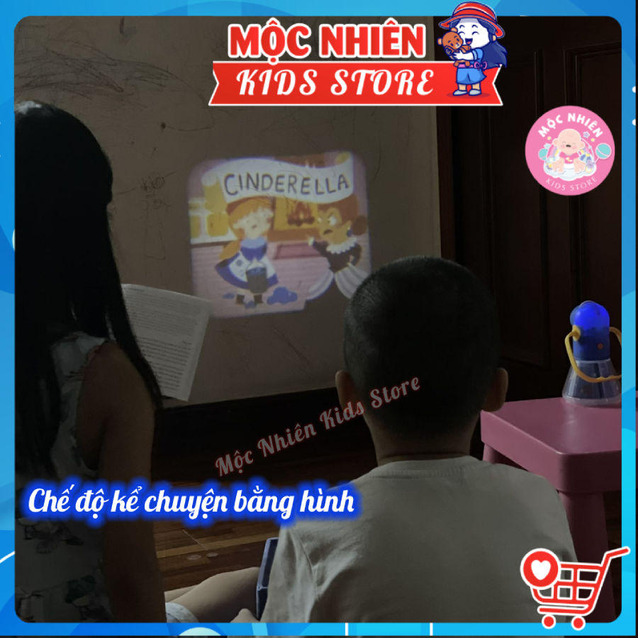 Đồ Chơi Đèn Pin Kể Chuyện Mideer Phiên Bản 12 Truyện - Mideer StoryBook Torch