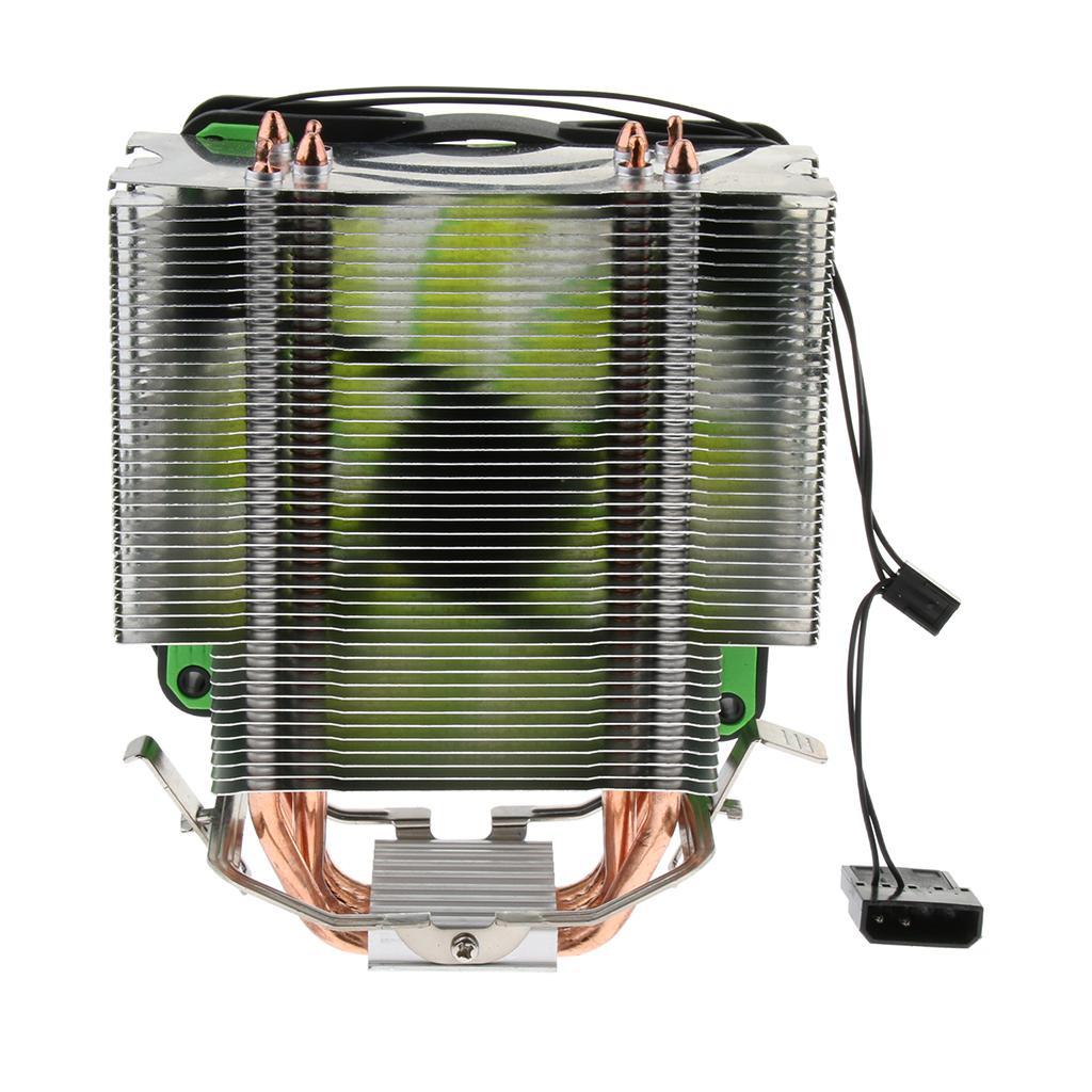 12cm Computer Case CPU Cooling Fan LED PWM Temp for