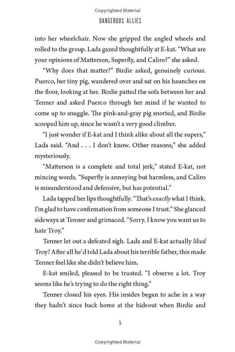 Sách ngoại văn: The Forgotten Five - Book 4 - Dangerous Allies