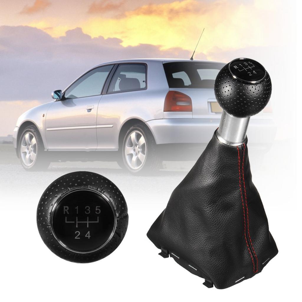 High Quality 5 Speed Gear Knob Shift Shifter Cover Black