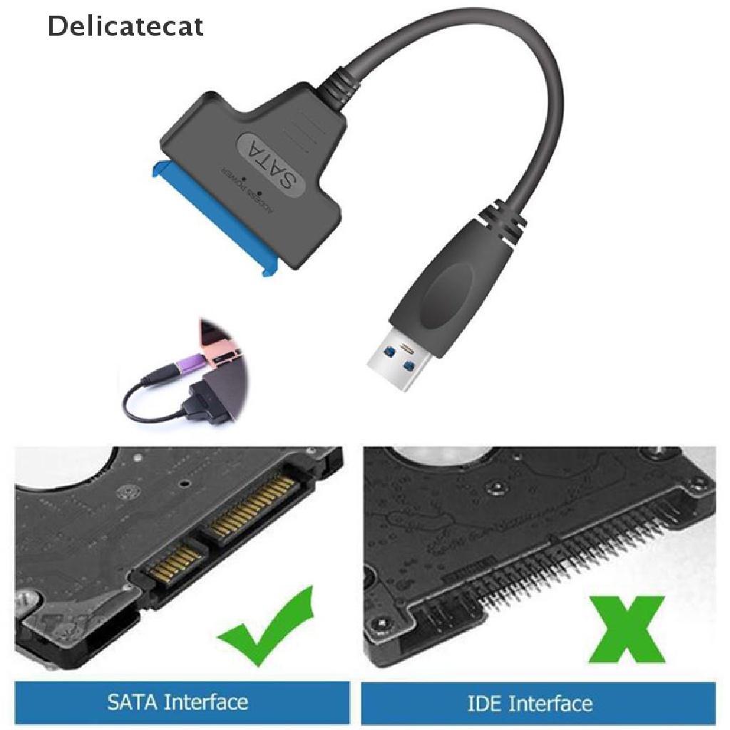 Cáp ChuyểN ĐổI Usb 2.0 Sang SATA 22-Pin Cho SSD CứNg