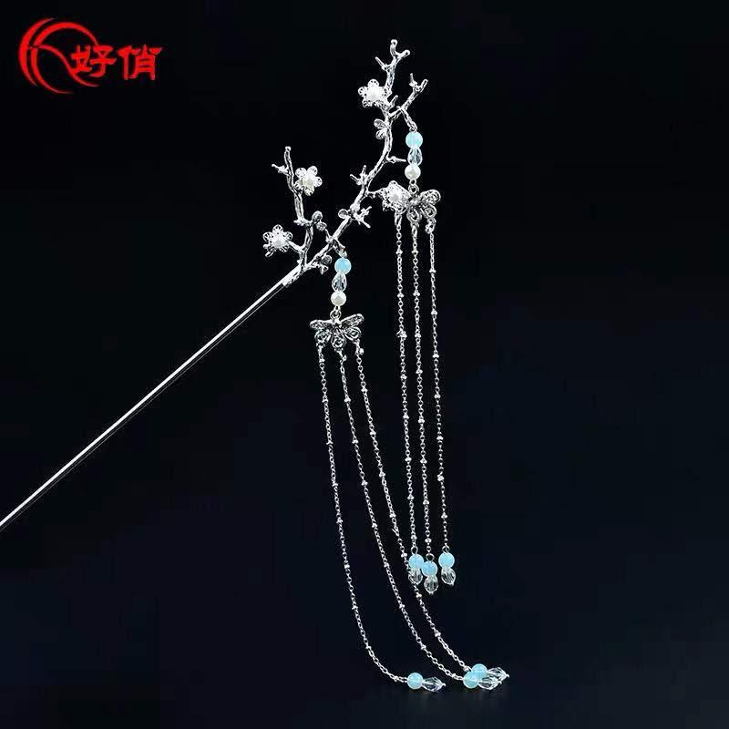 Trâm cài tóc hoa mai hàng có sẵn