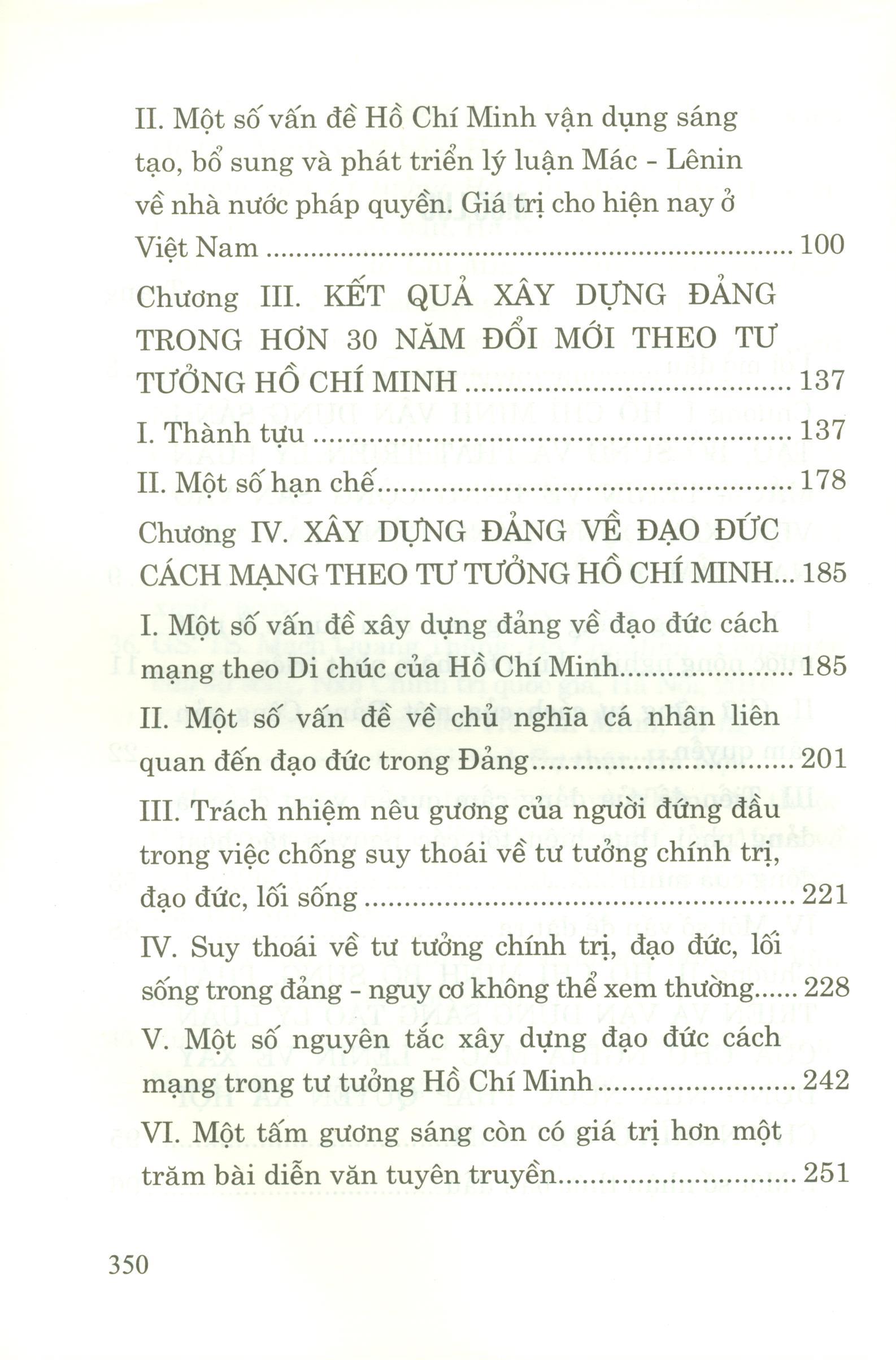 Một Số Vấn Đề Về Xây Dựng Đảng Theo Tư Tưởng Hồ Chí Minh