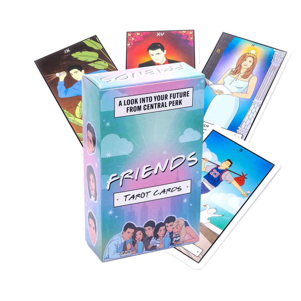 Bộ bài Friends Tarot - Trải Nghiệm Lại Bộ Phim Tuổi Thơ 78 Lá Bài