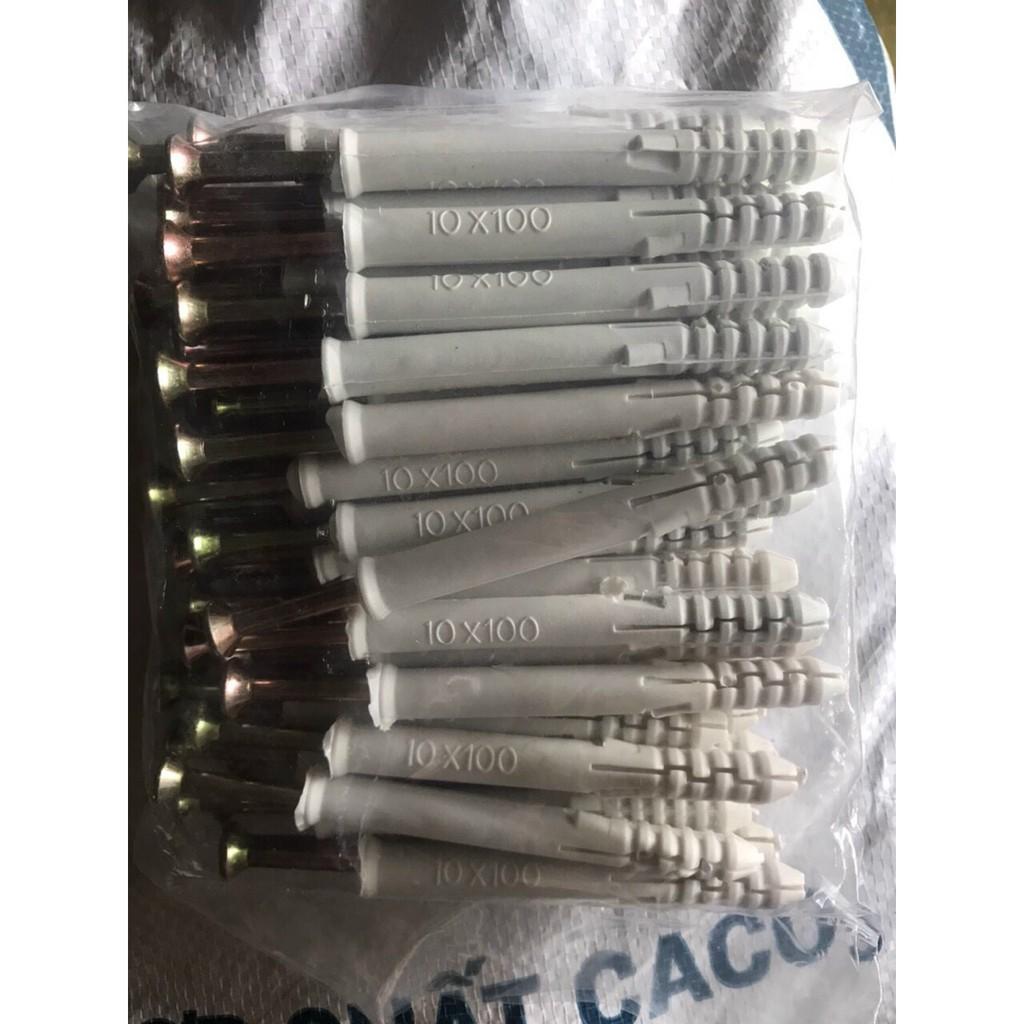 Túi Vít Nở Bắt Cửa Nhôm, Cửa Nhựa 10x100