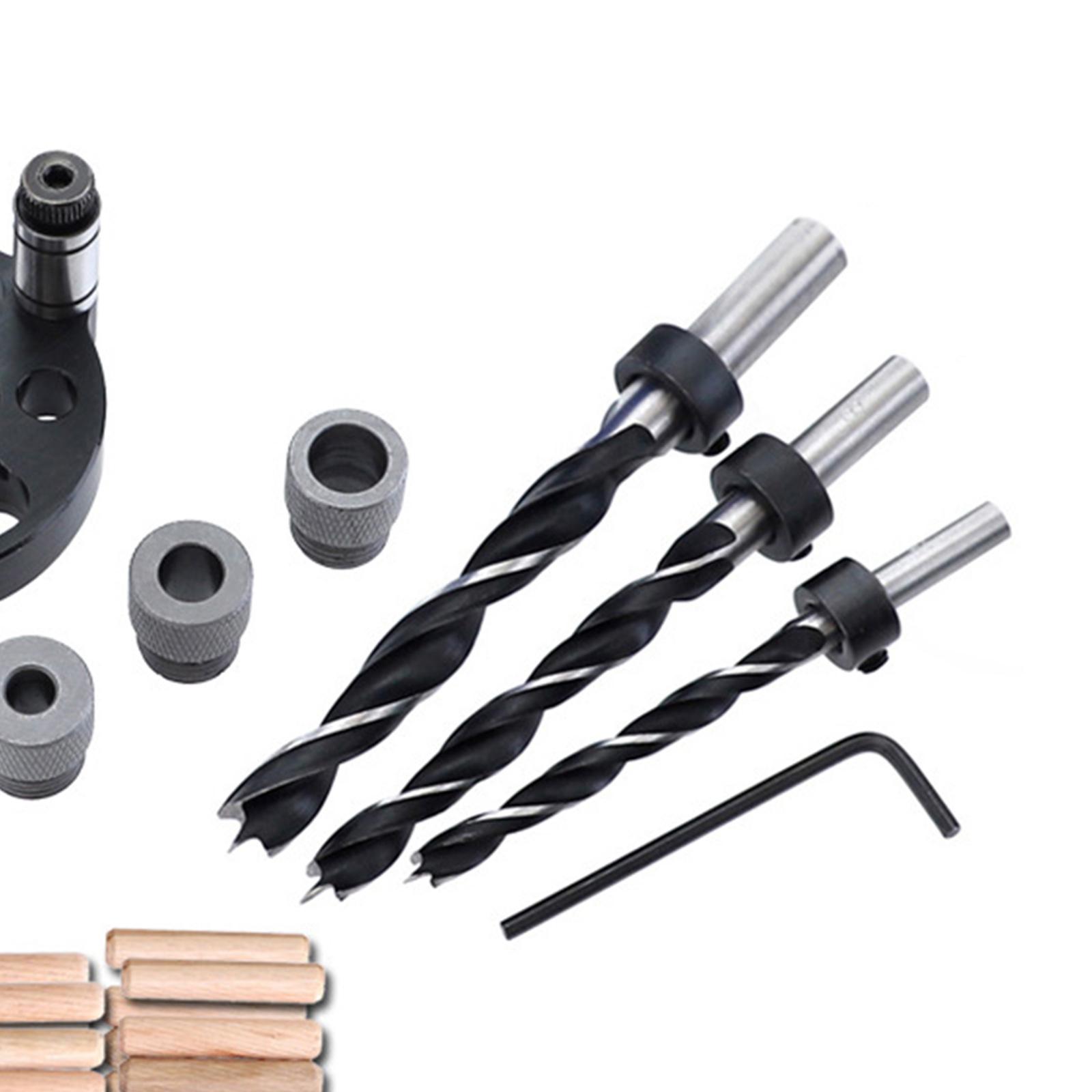 Vertical Pocket Hole Jig Self-Centering Dowelling Jig for Carpentry