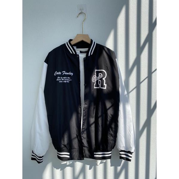 SIÊU PHẨM BOMBER GIÓ 2 LỚP - CHỮ R