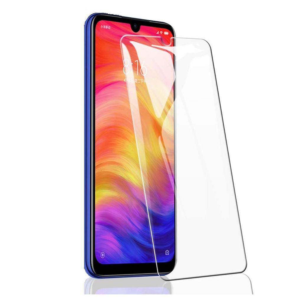 Kính Cường Lực Xiaomi Redmi Note 7 /Note 7 Pro trong suốt tặng kèm giấy lau màn hình ướt và khô