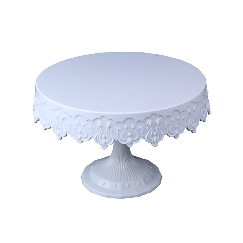 Charlotte Glass Pedestal Cake Stand Plate + Reviews | Crate & Barrel