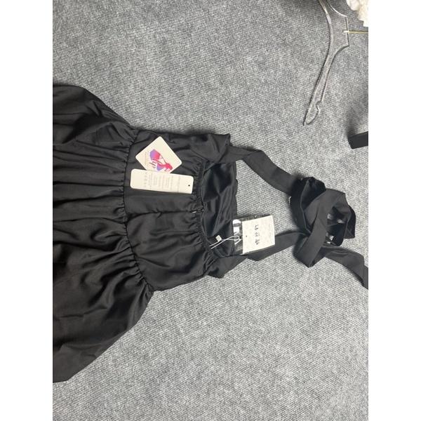 Đầm body nữ sang chảnh, váy dáng ngắn màu đen kiểu hàn quốc tôn dáng - VD814