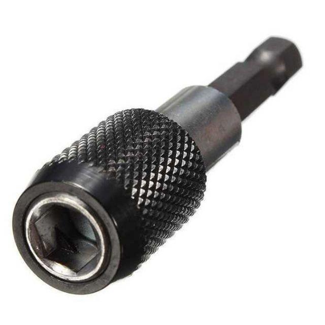 Đầu nối lục giác, đầu nối vít nối dài mũi vít mũi khoan bộ 3 đầu có khóa tự động