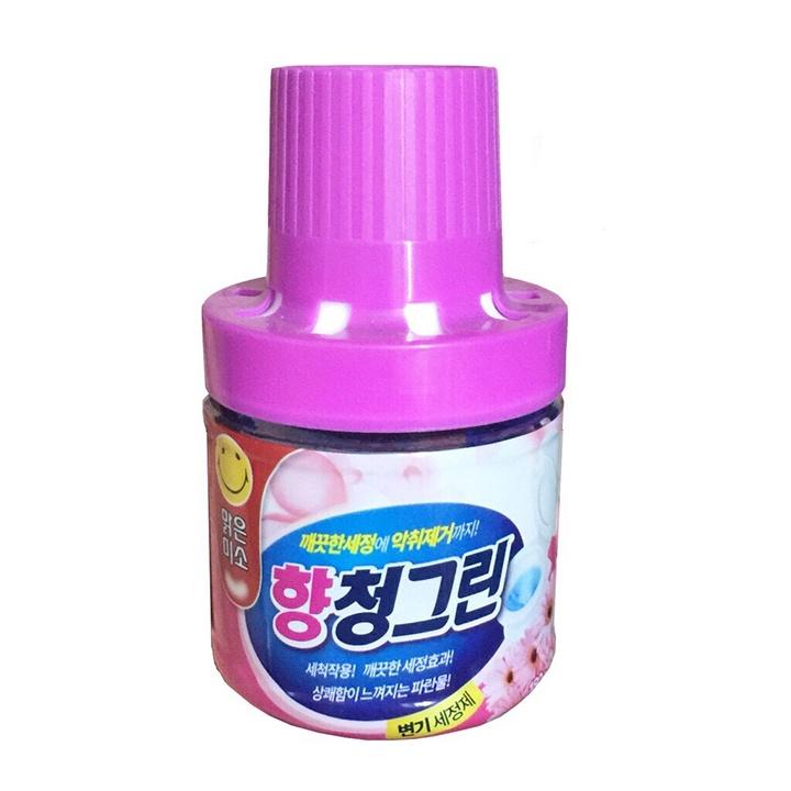 Lọ thả tẩy bồn cầu hương hoa LAVENDER Hàn Quốc, tỏa hương 700