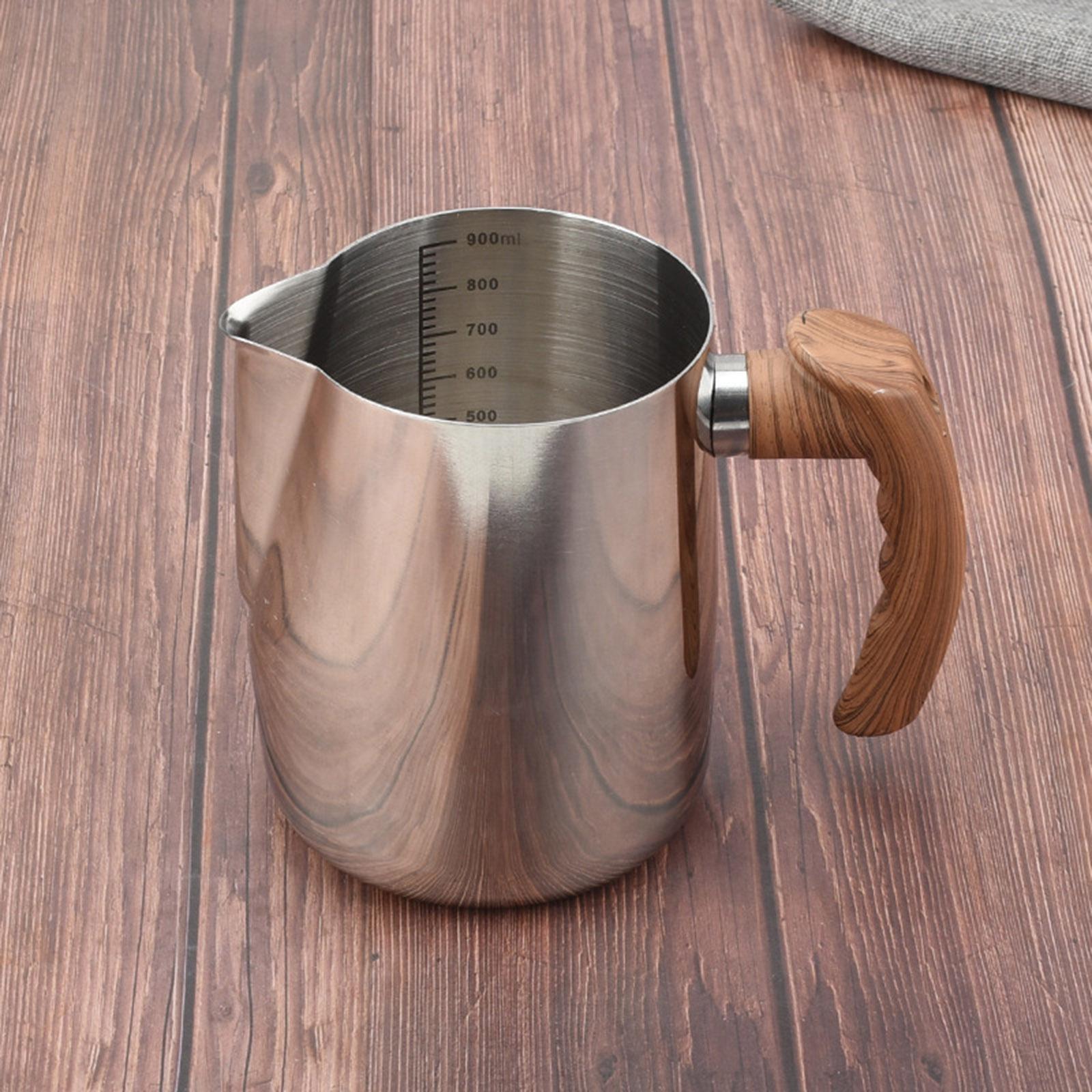 Milk Frothing Cup Easy Clean Milk Frothing Jug for Party Home Kitchen