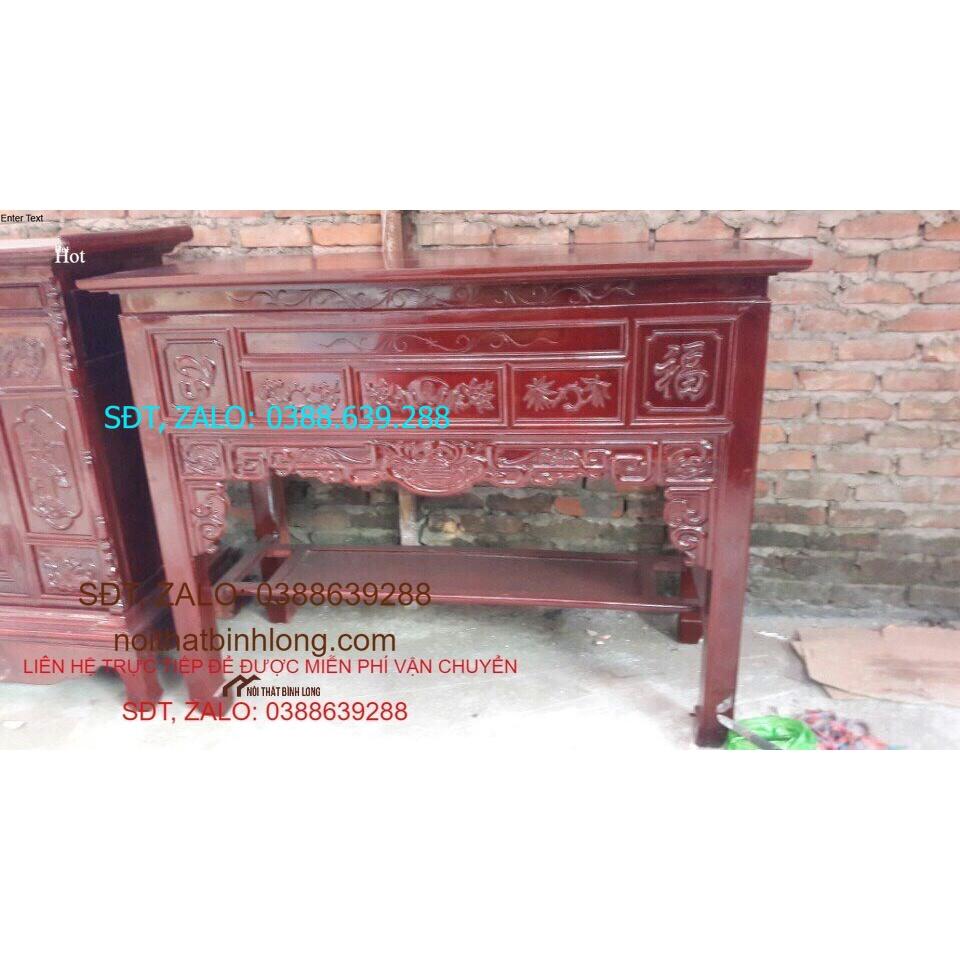 án thờ gỗ nhãn