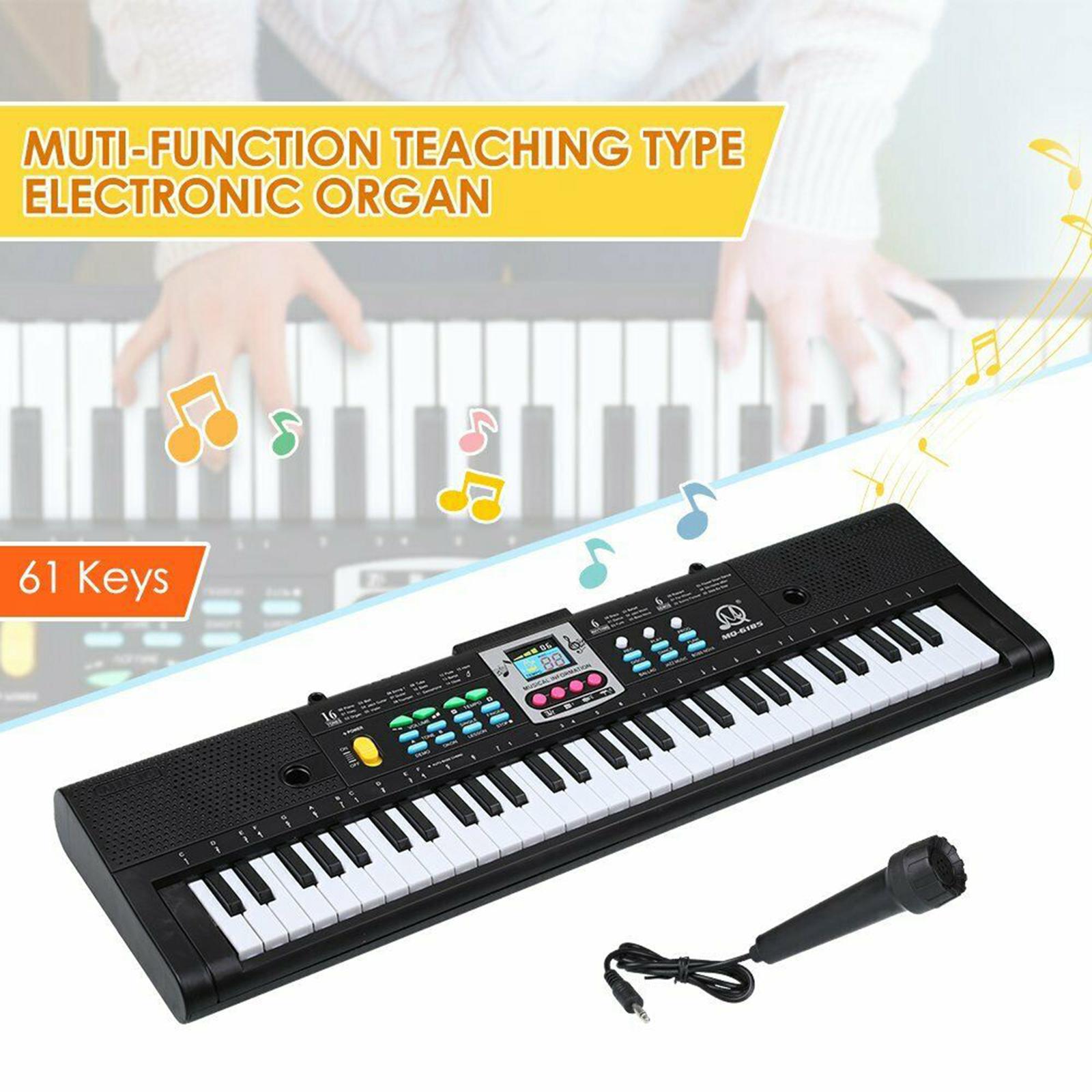 61 Key Digital Music Electronic Keyboard Key Board Electric Piano for Home Stage