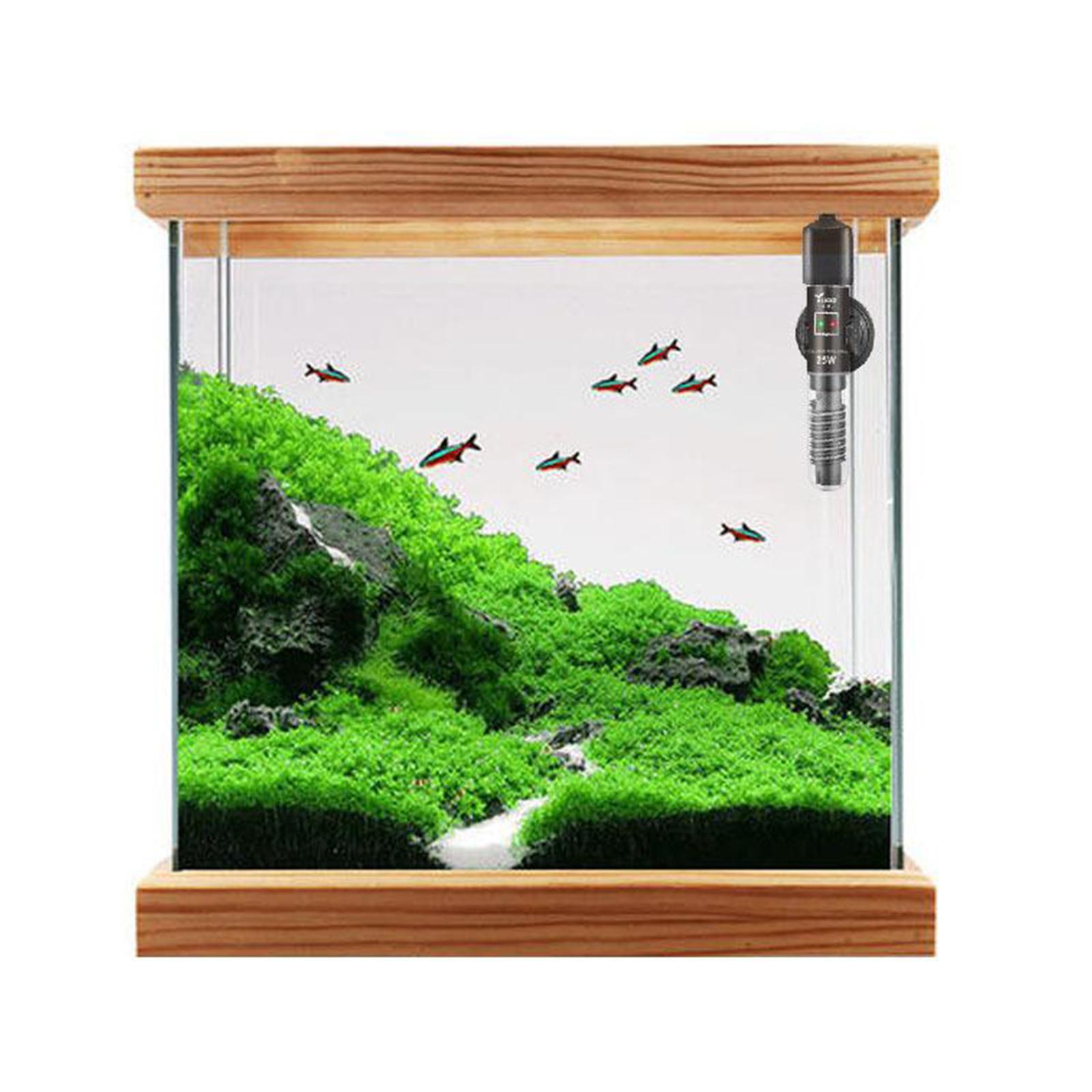 Small Aquarium Heater Submersible for Freshwater Marine EU Plug