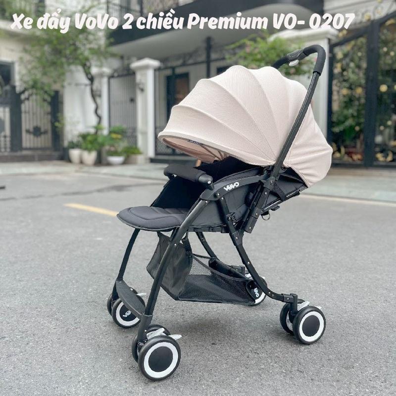 Xe đẩy Vovo 2 Chiều Premium Vo-0207 Bản Nâng Cấp Mới Nhất 2023