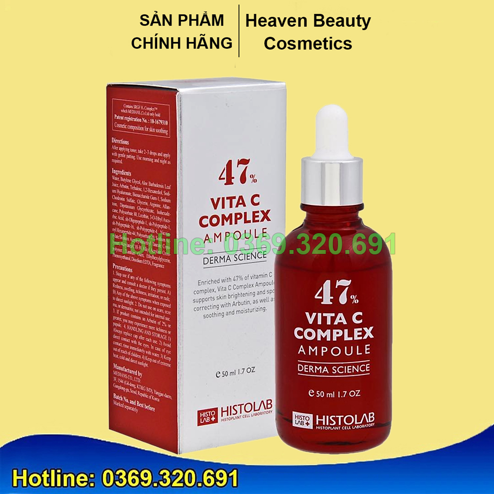 Tinh chất trắng da Histolab Vita C Complex Ampoule 47% - Bác sĩ Mã Phượng