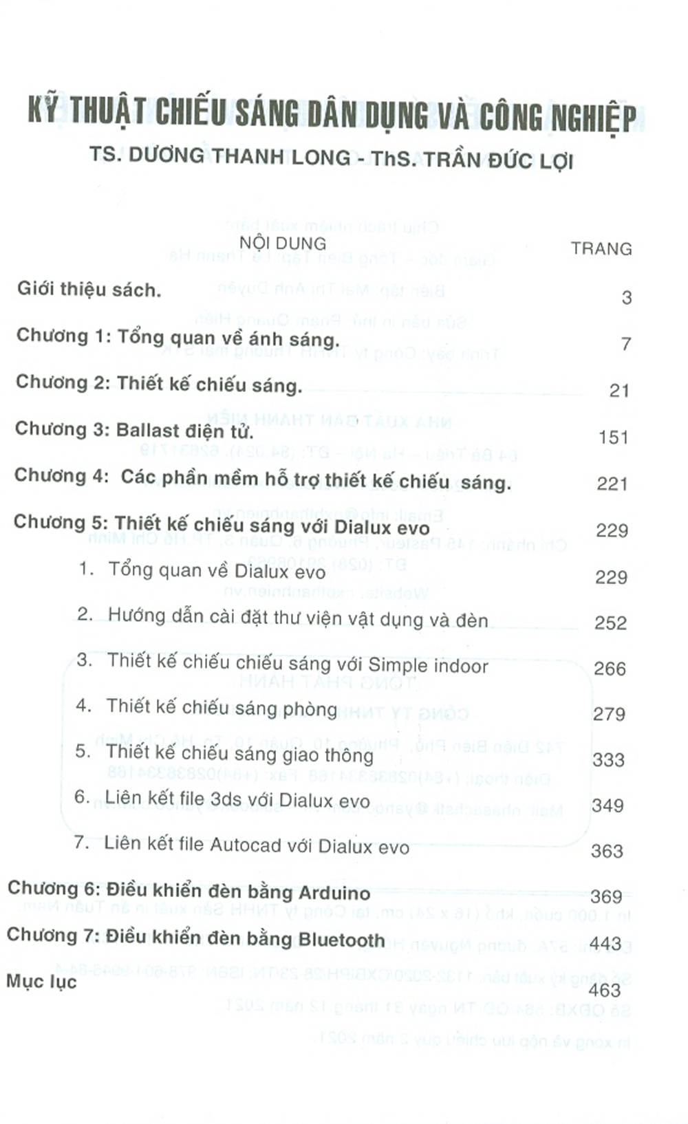 Kỹ Khuật Chiếu Sáng Dân Dụng Và Công Nghiệp