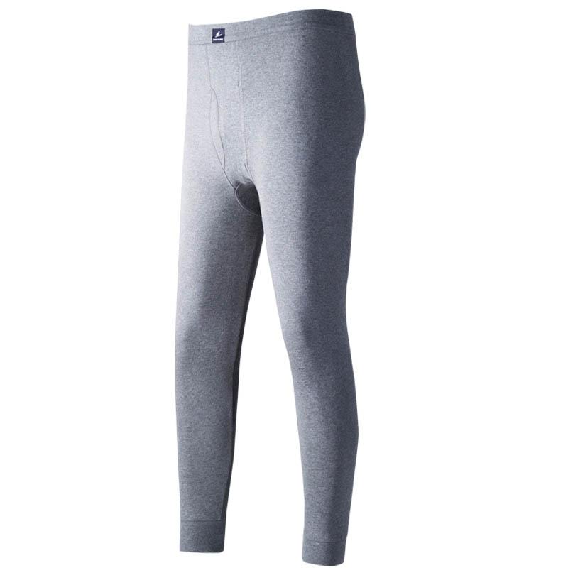Mùa Đông Dài Johns Cotton Solid Nhiệt Đồ Lót Quần Mềm Mại Ấm Mỏng Nhiệt Nam Quần Lót Quần Legging: Vetement Homme L-XXXL