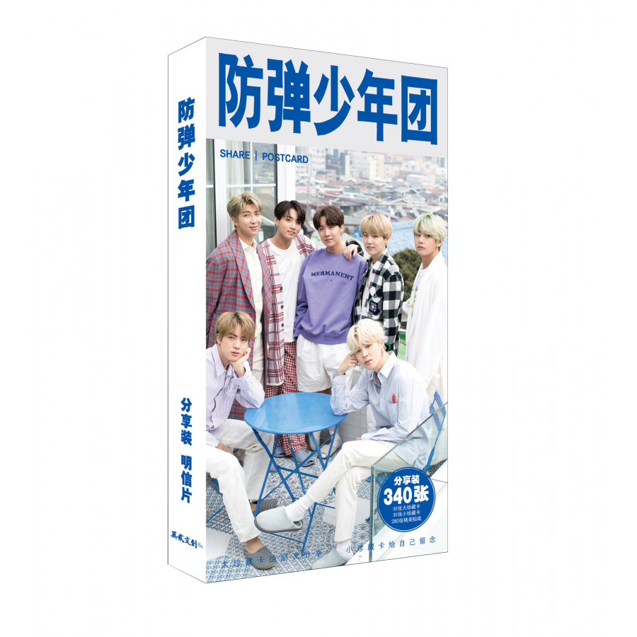 Bộ ảnh bưu thiếp BTS 340 món mới