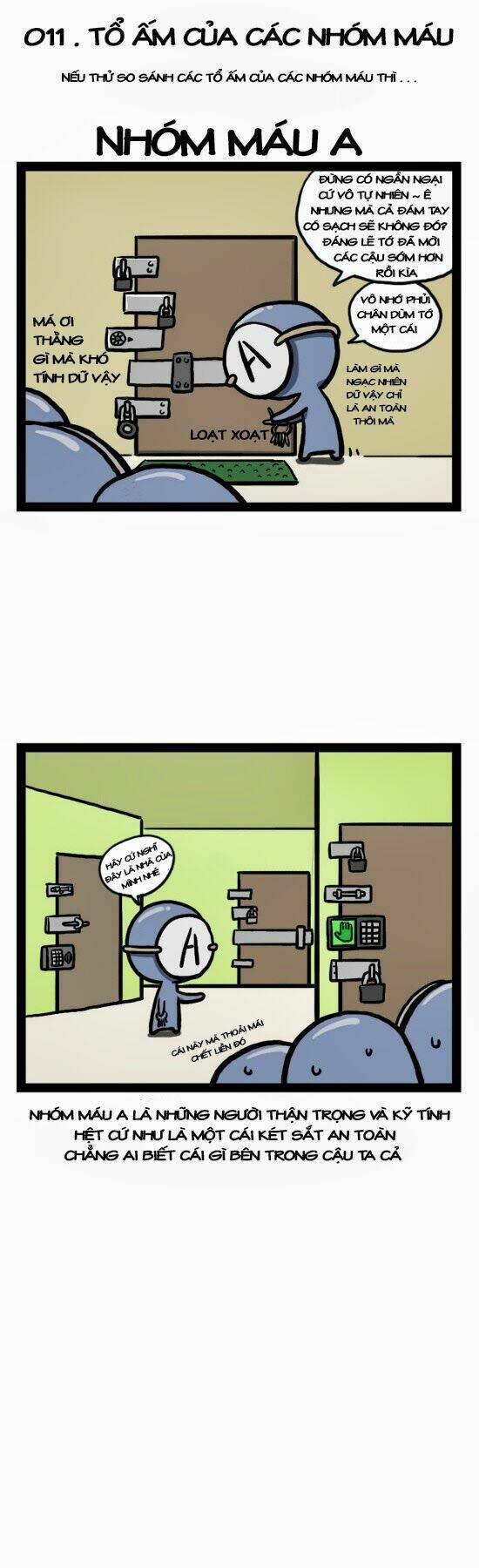 a simple thinking about bloodtype chapter 11 1