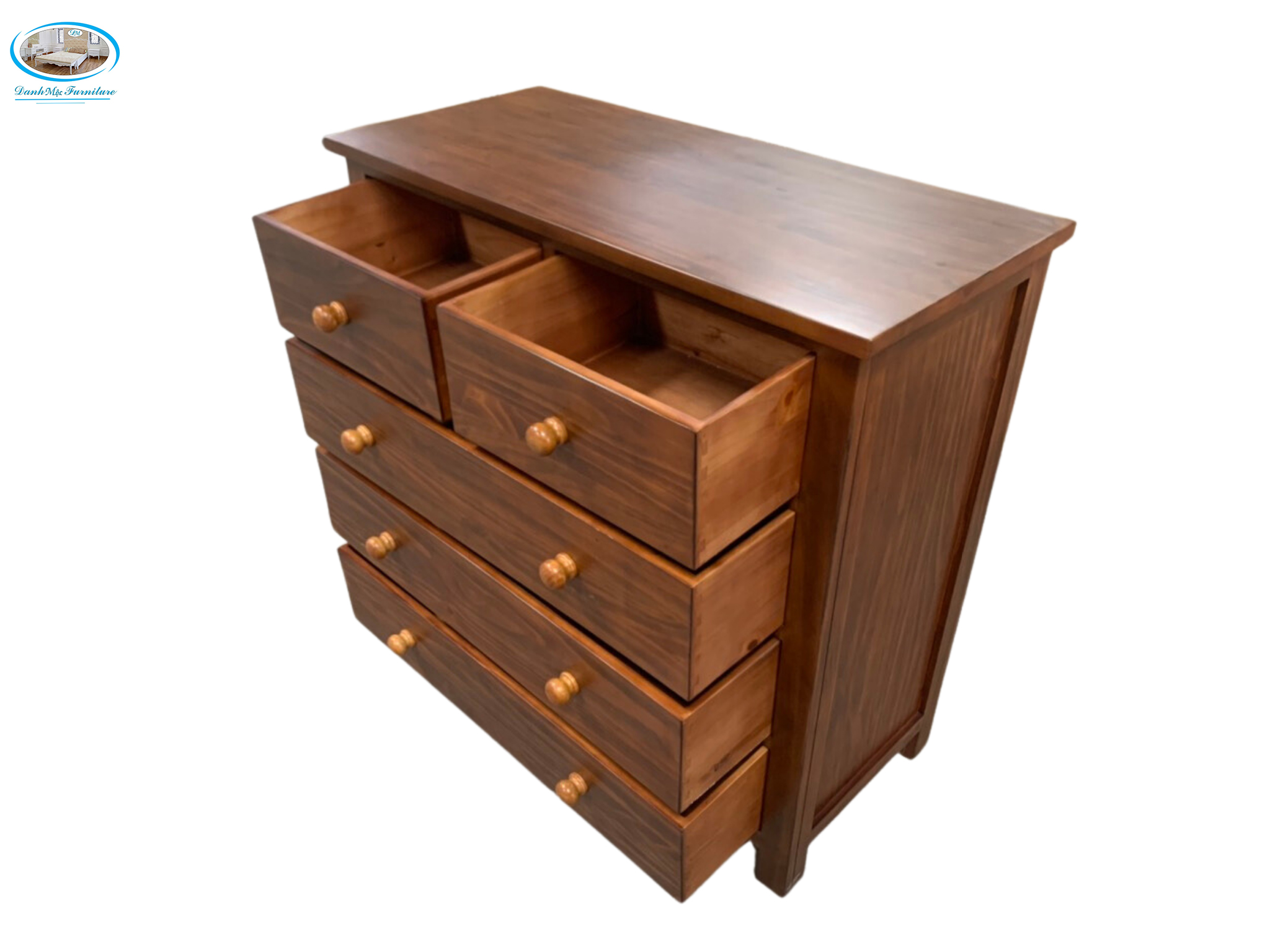 Tủ ngăn kéo - Tủ ngăn kéo gỗ tự nhiên - Tủ ngăn kéo gỗ - Chest of drawer - Nội thất Danh Mộc