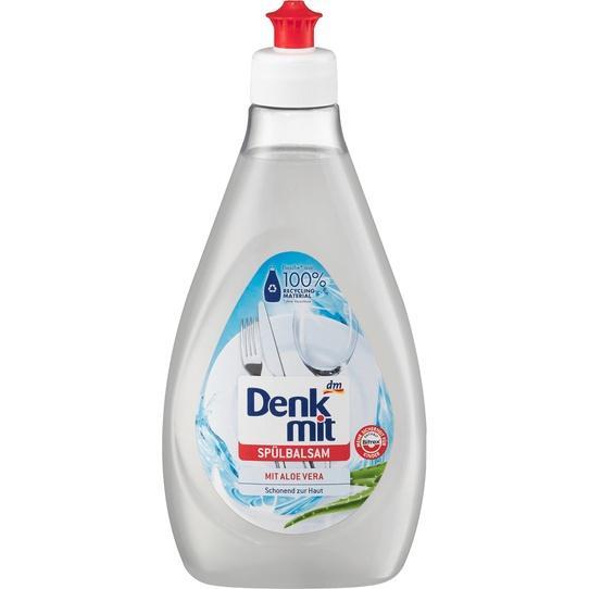 Nước Rửa Chén Bát Denkmit, Dung Dịch Rửa Chén Bát, Dung Tích 500ml, Hương Lô Hội, An Toàn, Hiệu Quả, Nhập Đức