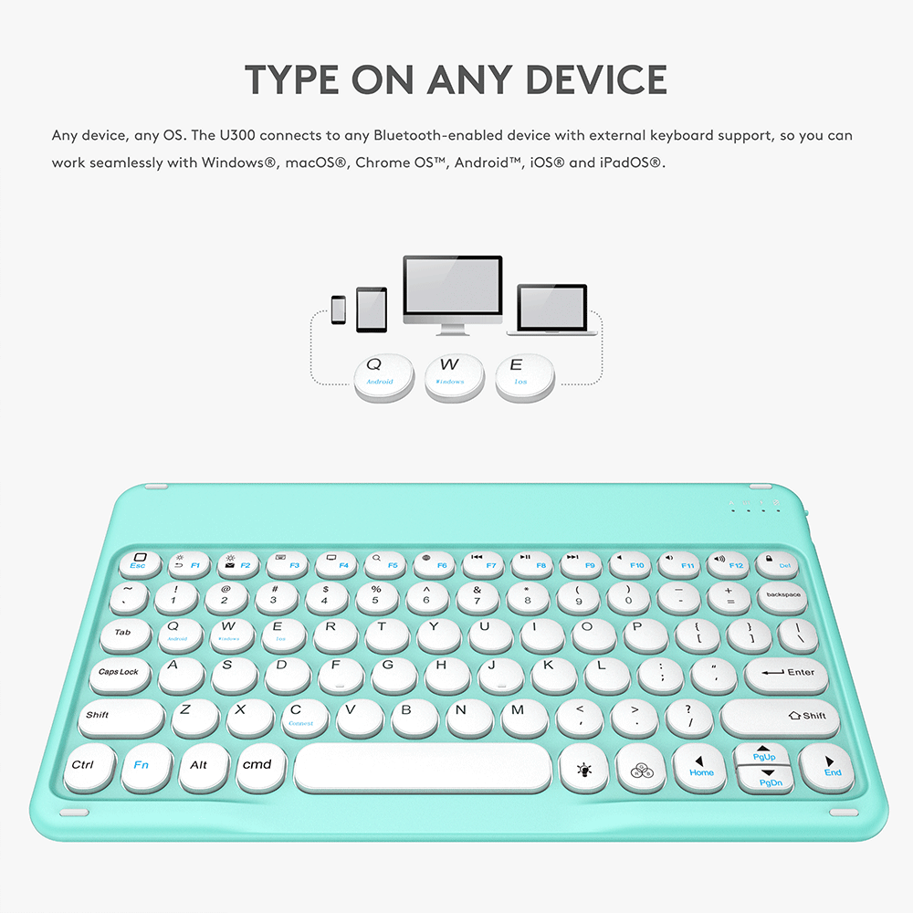 Bàn Phím Bluetooth Chuột Nga Pháp Tiếng Ả Rập Tây Ban Nha Teclado Bàn Phím Cho Android Samsung Windows AppleMac iPad Điện Thoại Bàn Phím