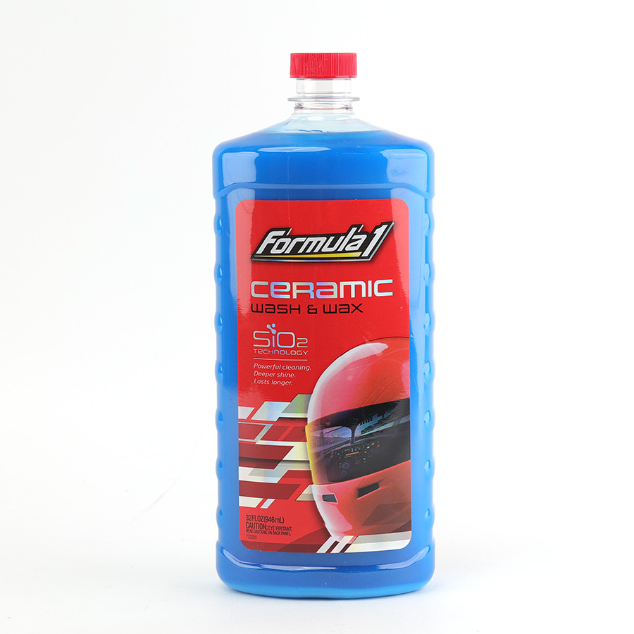 Dung Dịch Rửa Xe Ceramic SiO2 FORMULA 1 617700 946ml 2 Trong 1 Rửa &amp; Phủ Bóng Chống Tia UV - Nhập Khẩu Chính Hãng