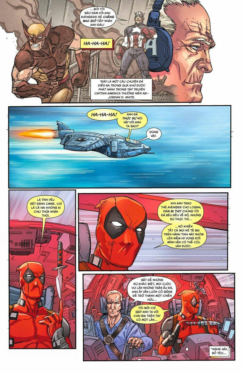 death of wolverine - deadpool & captain america [one shot] chapter 1 10