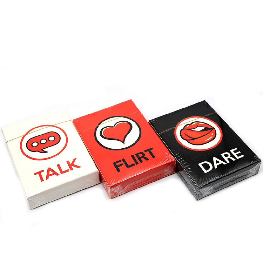 Bộ Bài Talk, Flirt, Dare 3 trong 1 Board Game Dành Cho Các Cặp Đôi